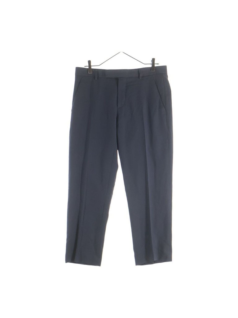 Dior Homme Wool Trousers Pants Gray
